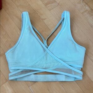 Nike Small Strappy Blue Sports Bra
